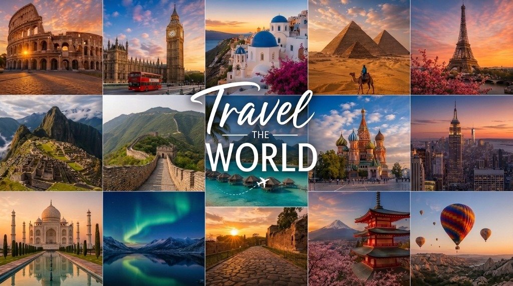 Travel The World Background